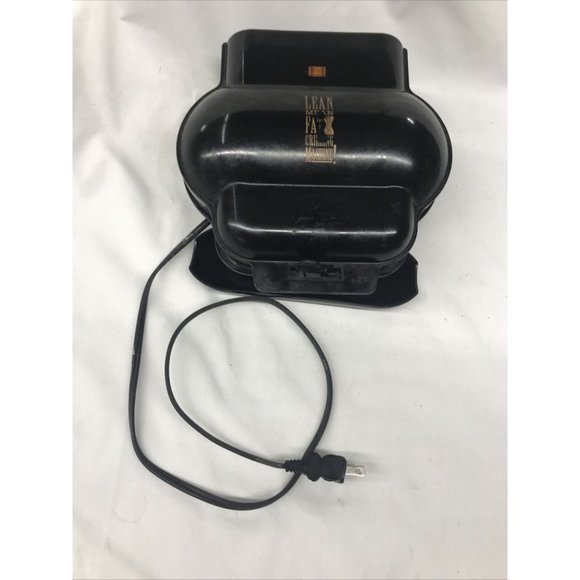 George Foreman Lean Mean Fat Reducing Grilling Machine Two Patty Size Small GR10 - Picture 9 of 9